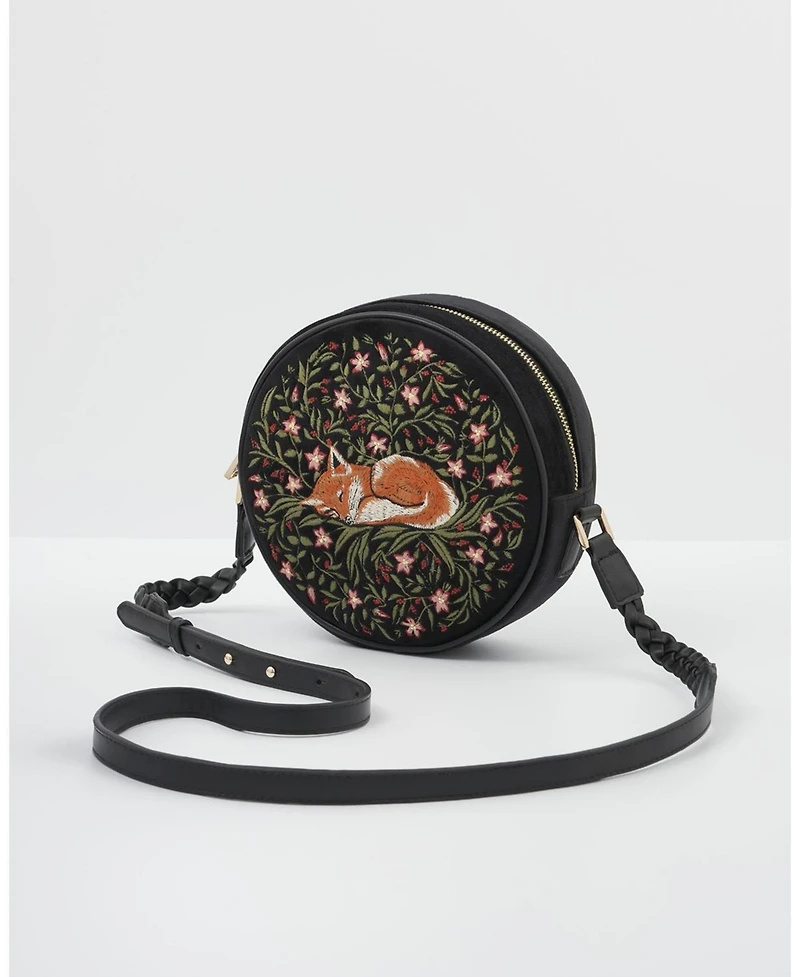 Fable England Women's Sleepy Fox Circle Bag