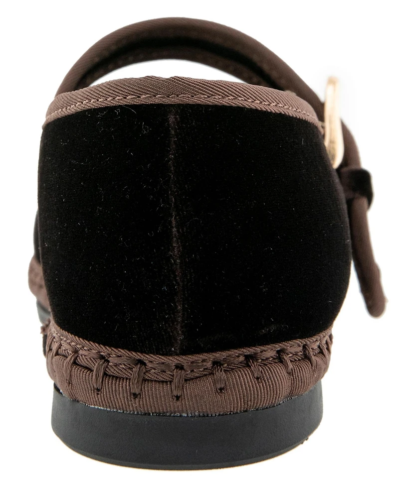 Kensie Women's Florence Velvet Mary Jane