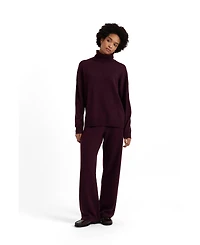 Chinti & Parker Women's and Wool Cashmere Wide Leg Track Pant