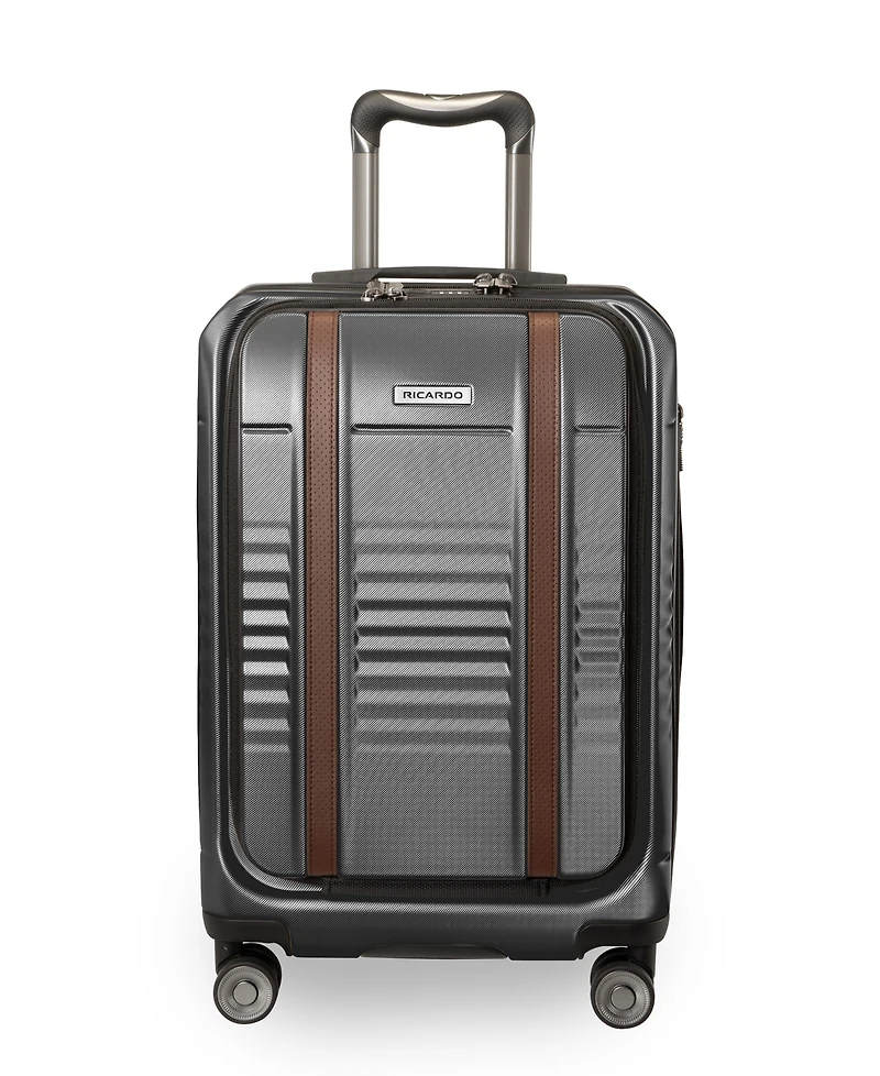 Ricardo Cabrillo 4.0 Carry-On with FastAccess Front Pocket Spinner Suitcase