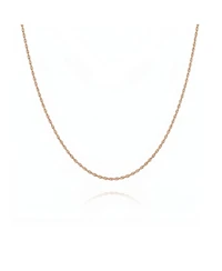 Spero London Sterling Silver Rope Chain Necklace