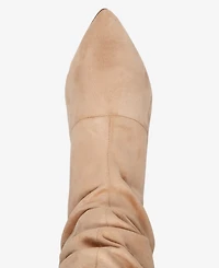 Smash Shoes Women's Nyla Slouch Heeled Dress Booties - Extended Sizes Available