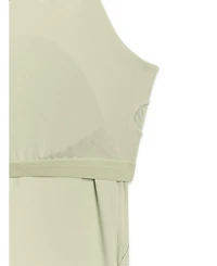 4F Women's Quick-Dry Yoga Top – Slim Fit Built-In Bra Low Support