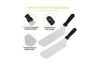 Cowin 14Pcs Flat Top Bbq Griddle Accessories Kit Professional Bbq Grill Tools Set for Outdoor Bbq Camping