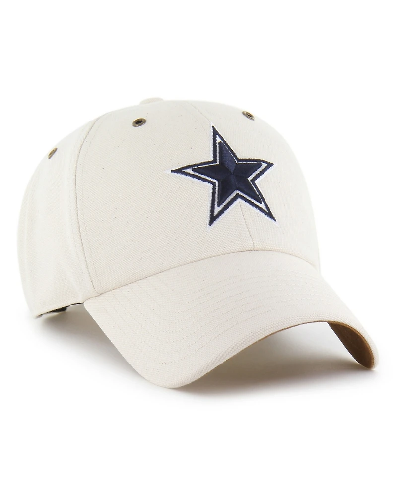 Carhartt x '47 Men's Natural Dallas Cowboys Undyed Clean Up Adjustable Hat