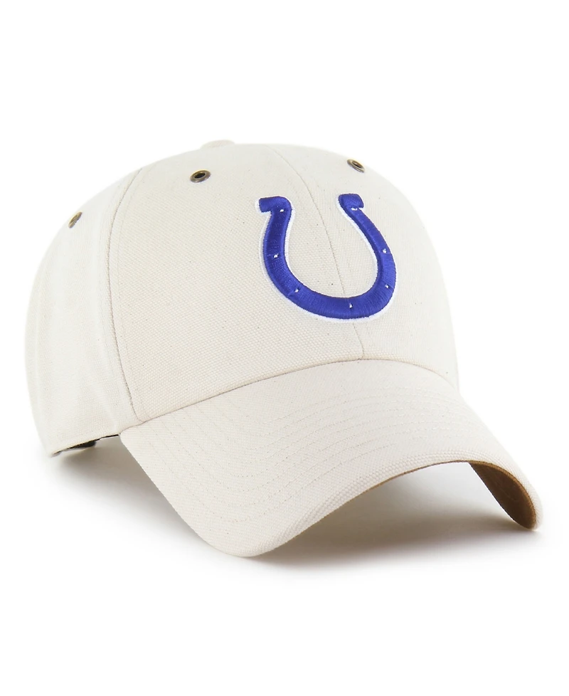 Carhartt x '47 Men's Natural Indianapolis Colts Undyed Clean Up Adjustable Hat