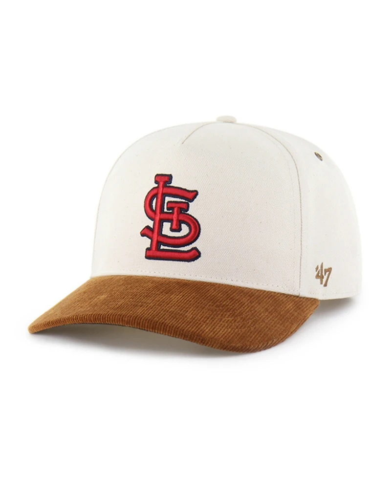 Carhartt x '47 Men's Natural/Brown St. Louis Cardinals Undyed Relaxed Hitch Adjustable Hat