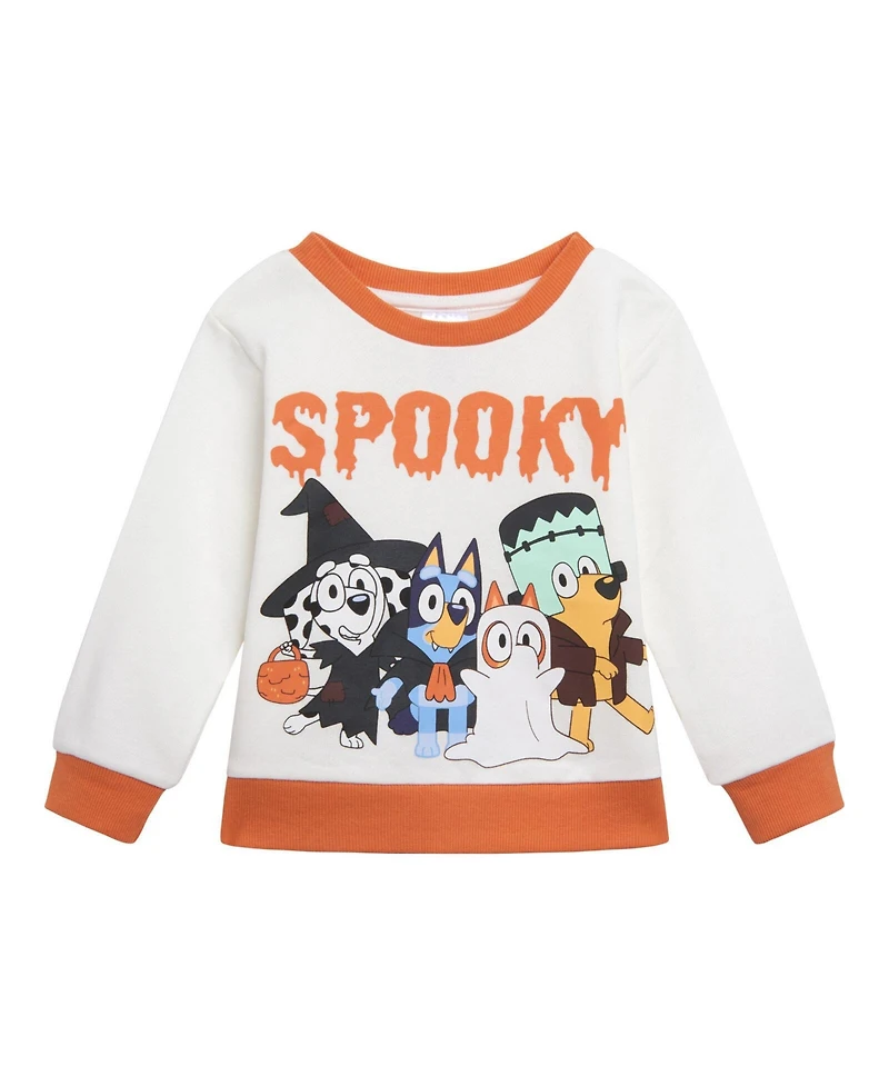 Bluey Toddler Boys Fleece Sweatshirt and Jogger Pants Outfit Set