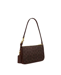 Coach Plaza Small Signature Canvas Shoulder Bag