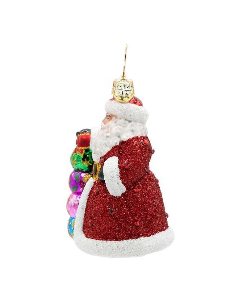 Christopher Radko 3" 2026 Christmas Countdown Gem Ornament