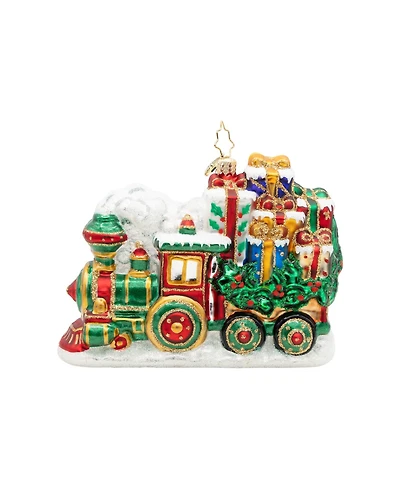 Christopher Radko 3.5" Yuletide Express Ornament
