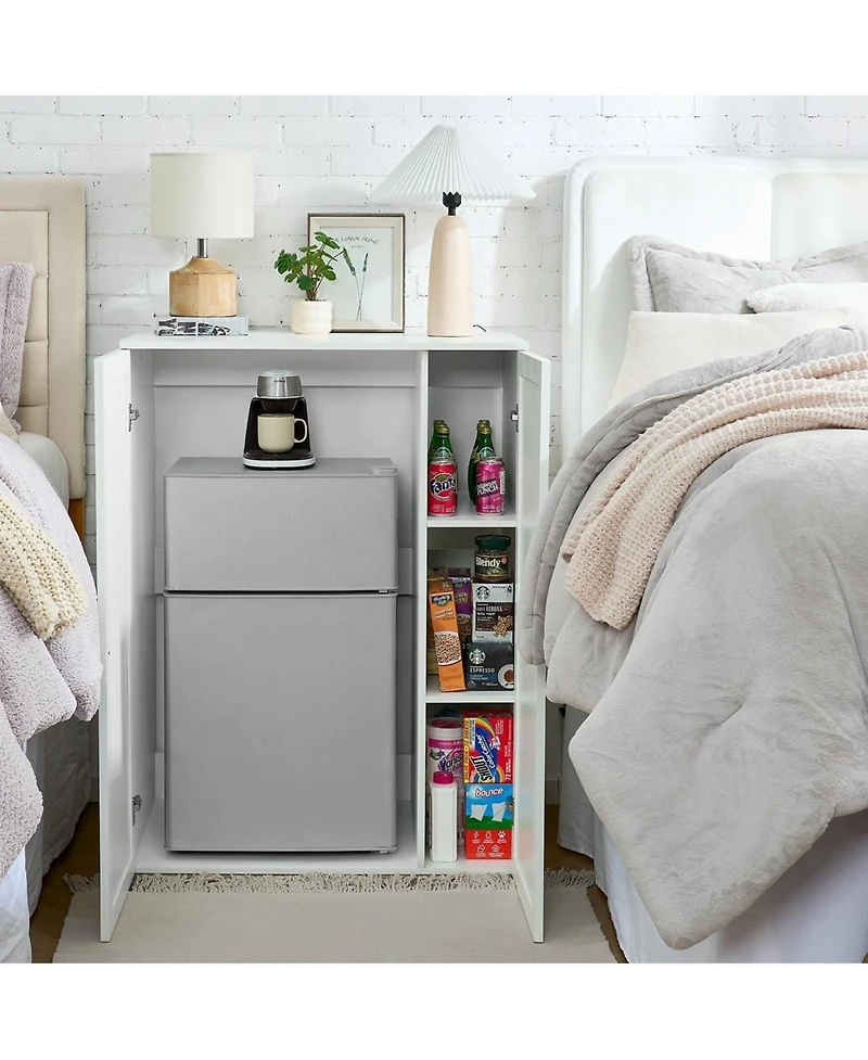 DormCo Yak About It Mini Fridge Cabinet Console
