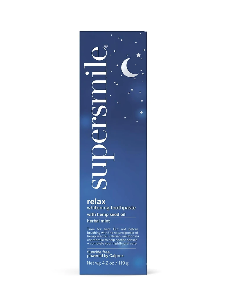 Supersmile Whitening Toothpaste Relax 4.2 Ounce with Accelerator 0.5 Ounce