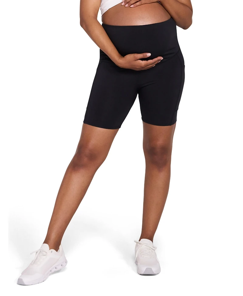 Motherhood Maternity Women's 6 1/2" Active Pocket Biker Short