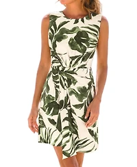 Cupshe Women's Charmer Tropical Mini Beach Dress