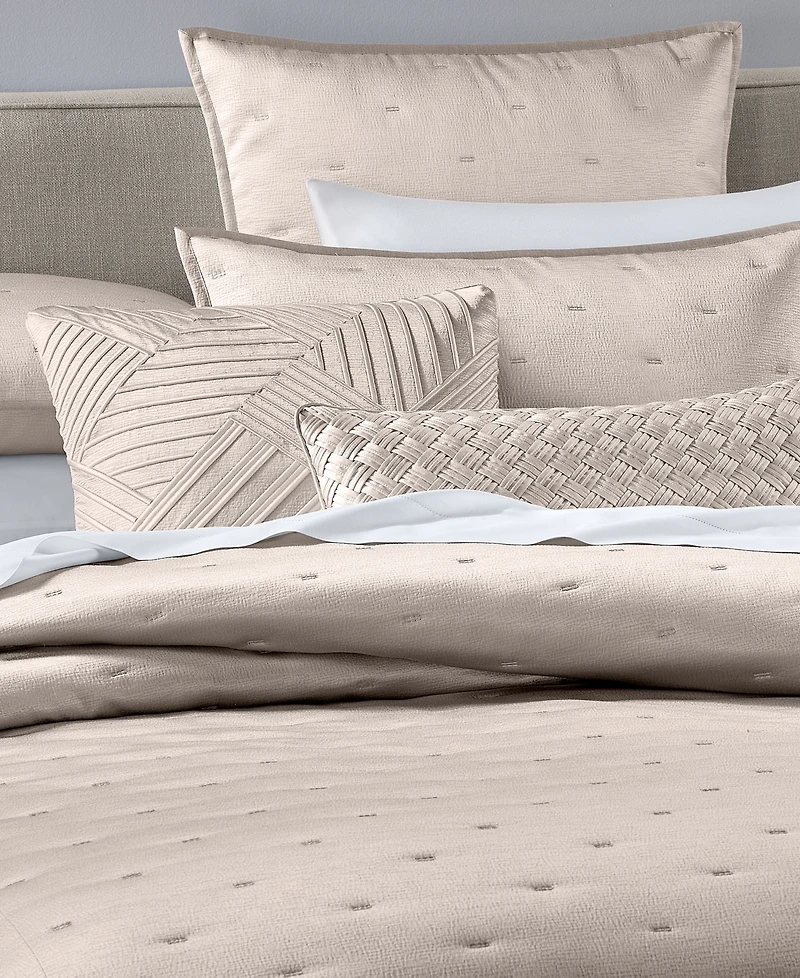 Hotel Collection Glint Quilted 2-Pc. European Sham Set, Exclusively at Macy's