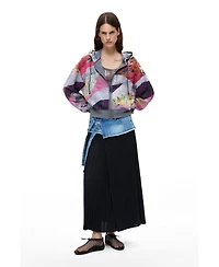 Desigual Women's Reversible Printed Sweatshirt