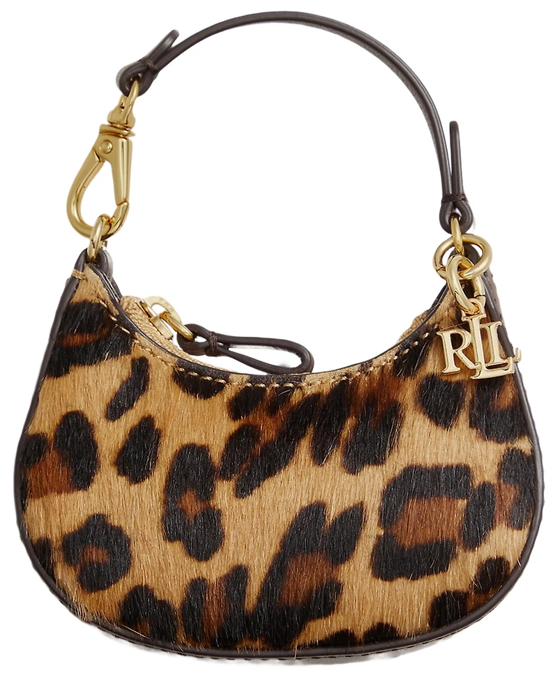 Lauren Ralph Lauren Marcy Leopard-Print Bag Charm