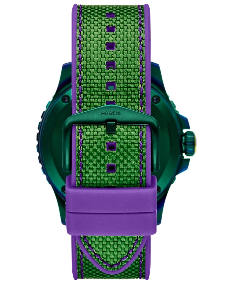Fossil Men's Marvel x Fossil Limited-Edition Incredible Hulk Watch 45mm