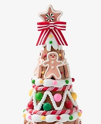 Holiday Lane Gingerbread Tree Tabletop Decor, Macy's Exclusive