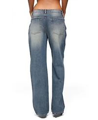 Edikted Women's Heidie Low Rise Baggy Jeans