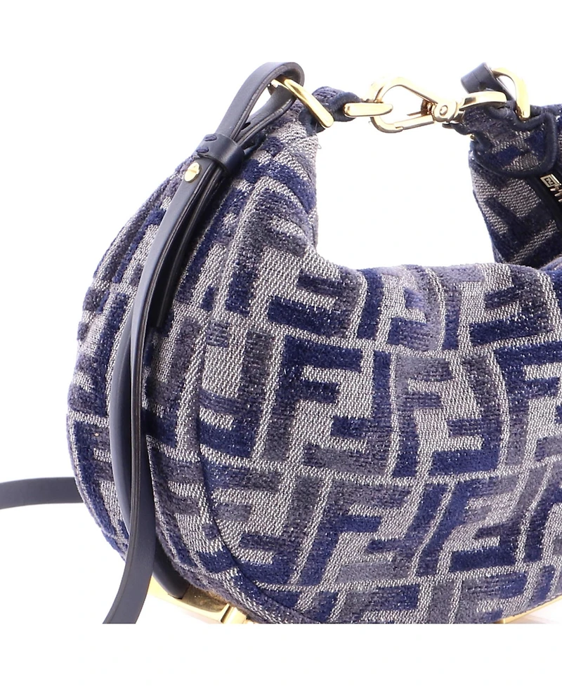 Pre-Owned Fendi Mini Fendigraphy Bag Zucca Canvas
