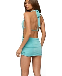 Edikted Women's Rovelle Crossover Backless Mini Dress