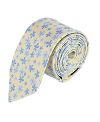 Trafalgar Men's Weldon Floral Silk Novelty Necktie