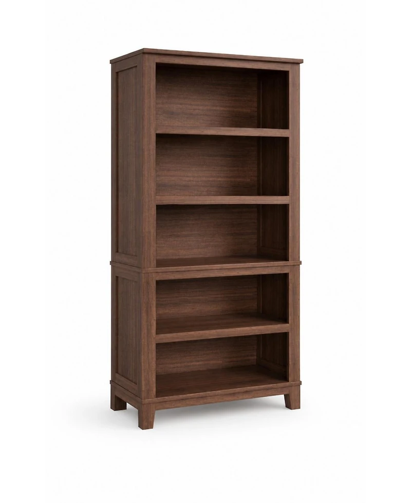 homfan 71" Tall Bookshelf with Adjustable Shelves