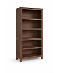 homfan 71" Tall Bookshelf with Adjustable Shelves