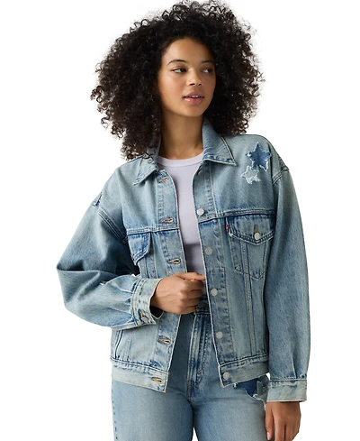 Levi's Women's Macy's 100th Parade 90s Cotton Trucker Jacket, Exclusive