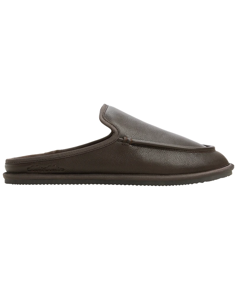 B by Brooks Brothers Men's Jones Moc-Toe Mule Slippers