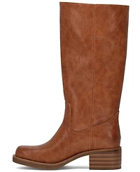 Frye and Co. Women's Miranda Leather Stacked Heel Boots