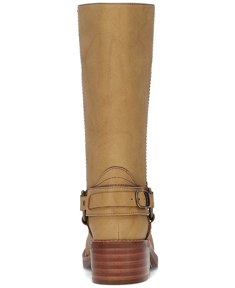 Frye and Co. Women's Miranda Harness Pull-On Mid Shaft Boots