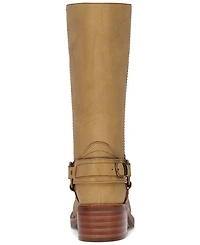 Frye and Co. Women's Miranda Harness Pull-On Mid Shaft Boots
