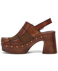 Frye and Co. Women's Wylie Patchwork Platform Mule Clogs