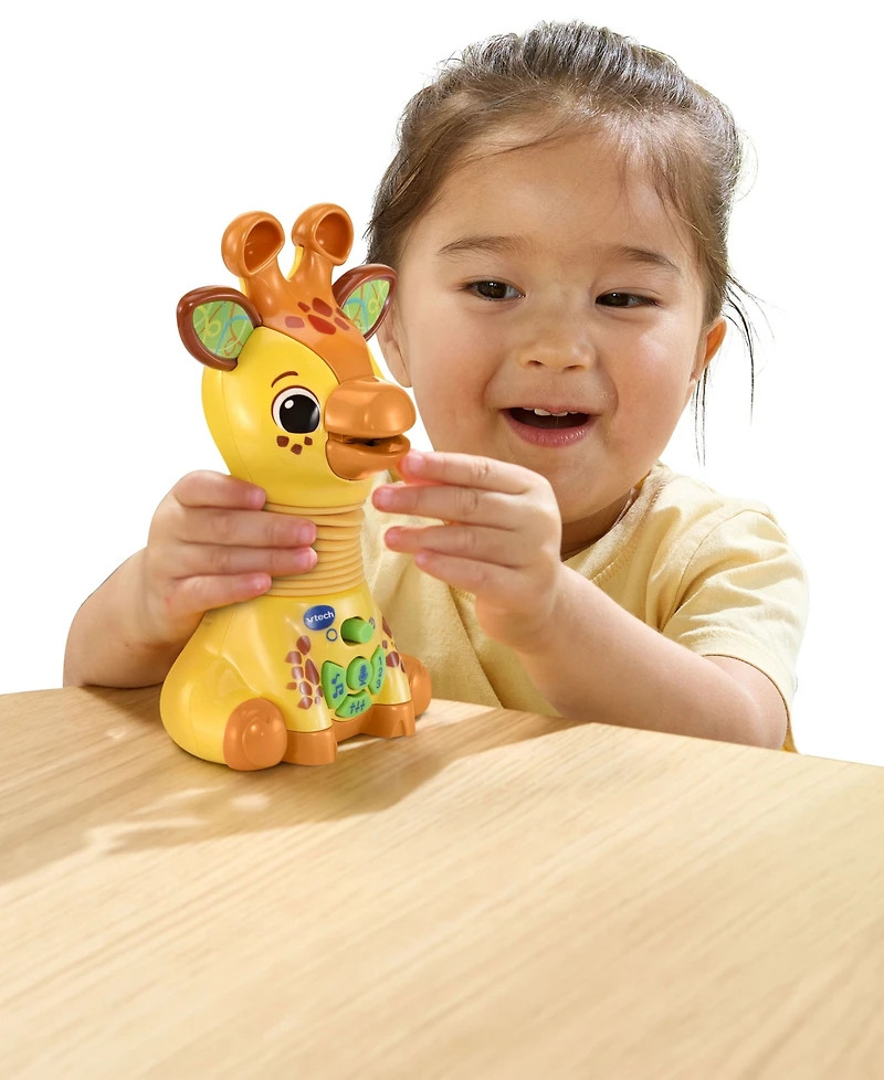 VTech Stretch & Play Numbers Giraffe Early Math & Number Learning Interactive Toy, Ages 1.5+