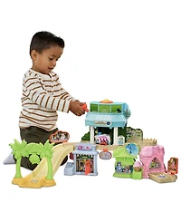 Bluey Ice Cream Adventure Playset Interactive Pretend Play Track Set with SmartPoint Sounds & Ice Cream Truck, Ages 1.5+