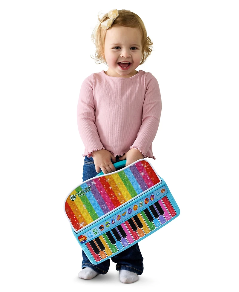 Leapfrog Twinkle Lights Learning Piano with 10 Instrument & Sound Options, Ages 2+