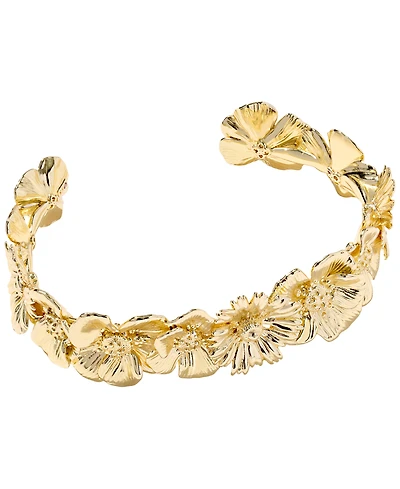 Kendra Scott 14k Gold-Plated Cailey Flower Cuff Bracelet