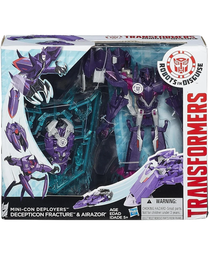 Transformers Fracture with Airazor Warrior Class Robots in Disguise Rid