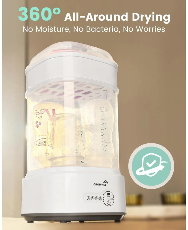 Grownsy Baby Bottle Sterilizer and Dryer