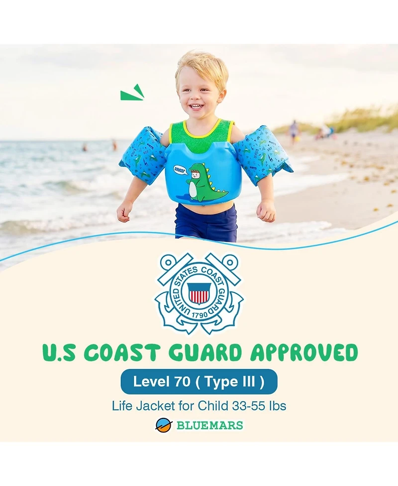 Aofar Kids Swim Vest Floaties Arm Wings Pool