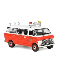 Greenlight 1/64 1969 Ford Econoline Ambulance, Los Angeles Fire Department, Fire and Rescue Series 5