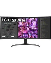 Lg 34BQ60QC-b 34" 21:9 UltraWide Qhd Curved Ips Lcd Hdr Monitor