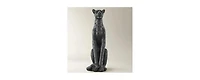 Z Gallerie Big Cat Statues Black Home Decor Modem Style Figurine Decorative Omaments