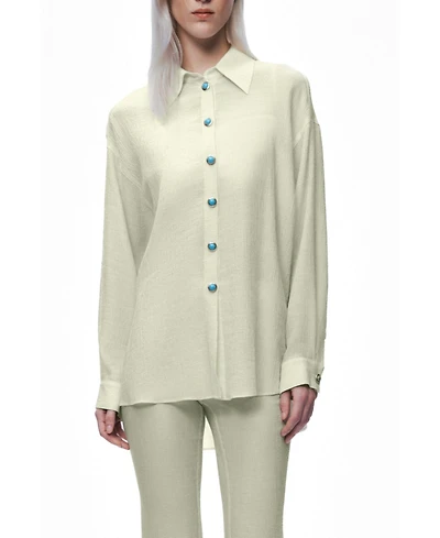 Nocturne Women's Bustier Set Shirt