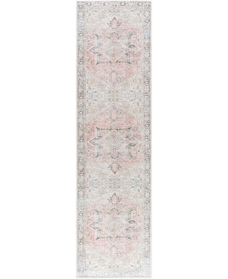 Becki Owens x Livabliss Darling Machine Washable 2'7" x 10' Runner Area Rug