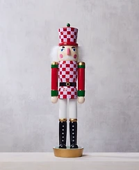 Holiday Lane Whimsy Checkered Nutcracker, Macy's Exclusive
