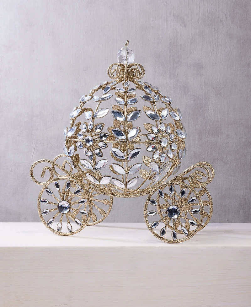 Holiday Lane Opulence Princess Carriage Decor, Macy's Exclusive